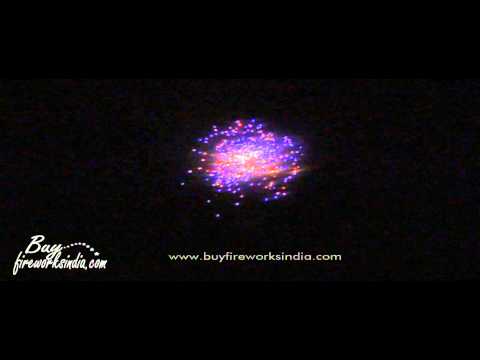 Blue color star with silver glitter