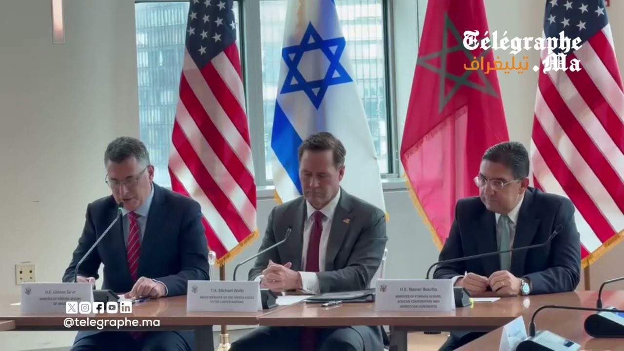 بالفيديو.. إسرائيل والمغرب يوقعان اتفاقا على رفع التمثيل الدبلوماسي الى مستوى السفارة