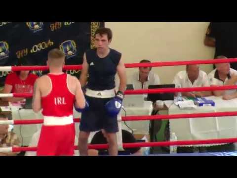 Wayne Kelly (IRL) vs Baginar Vaziyan (Armenia) p12 - box  tournament Trestina Odessa 2019