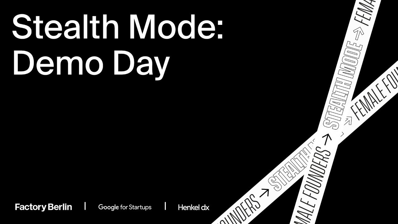 Stealth Mode 3.0: Demo Day - YouTube