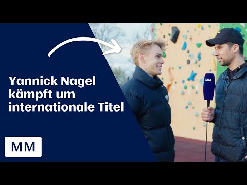 Mehrfacher Europameister und Vize-Weltmeister der Junioren klettert gegen unseren Reporter