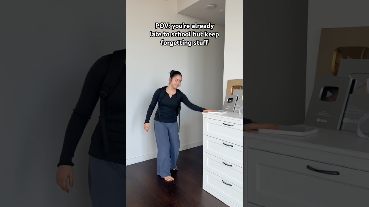 And still forgets the most important thing 🥀 #sofimanassyan #relatable #school