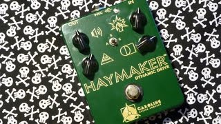 Video thumbnail for Caroline Guitar Company Haymaker Dynamic Drive by thegearshark