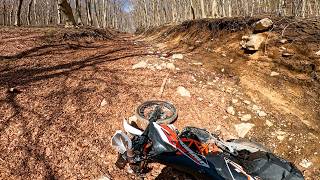 ENDURO DA SOLO, MA QUALCOSA VA STORTO...