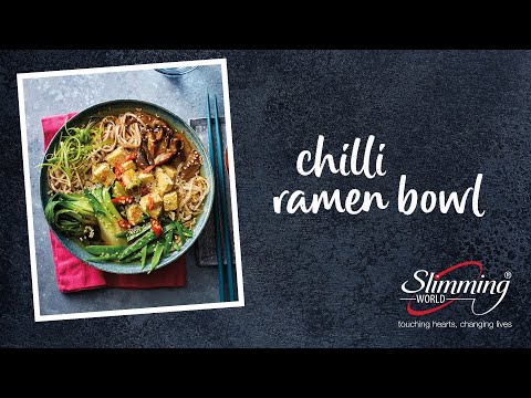 Slimming World vegan chilli ramen bowl recipe - 2 Syns per serving
