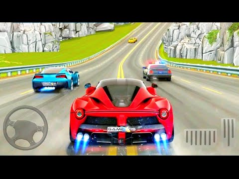 voiture de course - circulation courses voiture 3D - jeux Android GamePlay