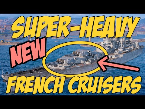 New French super-heavy cruiser SOON !!! Closed test for 0.11.2
