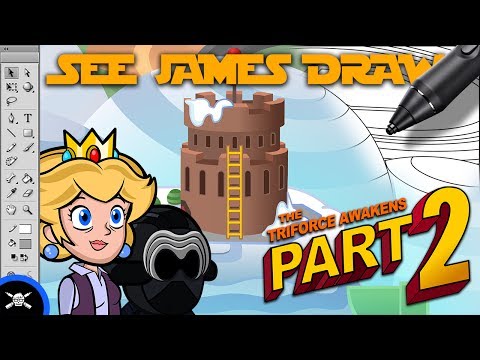 See James Draw - The Triforce Awakens Part 2!