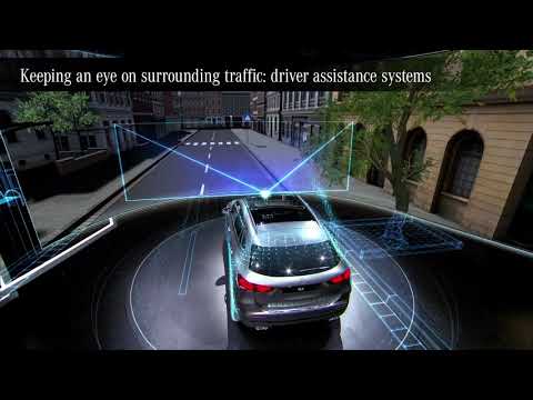 The new Mercedes-Benz GLA Edition - driver assistance systems