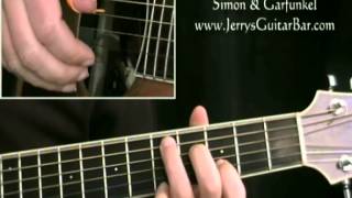 How To Play Simon &amp; Garfunkel A Most Peculiar Man (intro only)