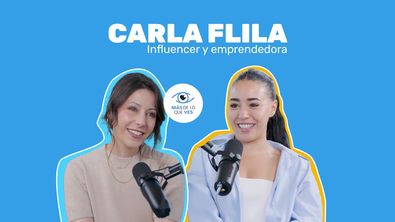Videopòdcast en què Adriana Mourelos entrevista la influencer Carla Flila