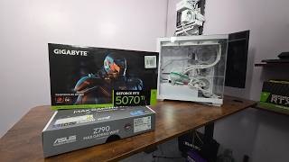 LIVE 🔴 Building a Gaming PC (14700K and RTX 5070ti)