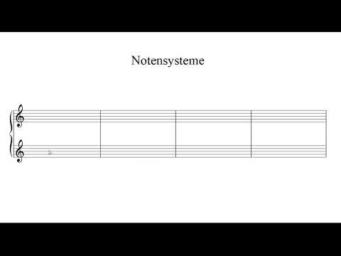 Musiktheorie Reloaded - 01 - Notensysteme
