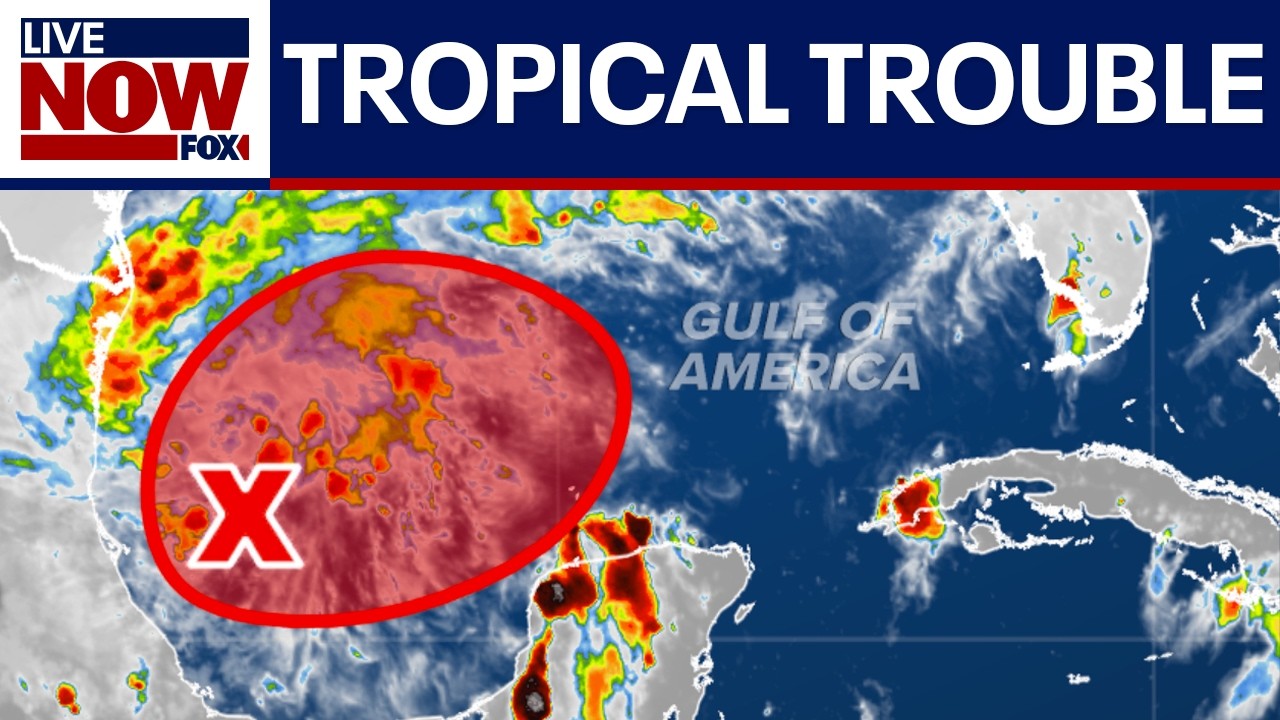 Invest 92L will likely bring heavy rain to parts of the Gulf Coast