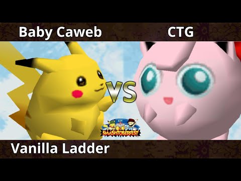 Smashtoberfest 2022 - Baby Caweb (Pikachu) Vs. CTG (Jigglypuff) SSB64 Smash Tournament