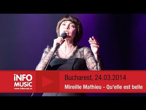 Mireille Mathieu - Qu'elle est belle (LIVE, 2014)
