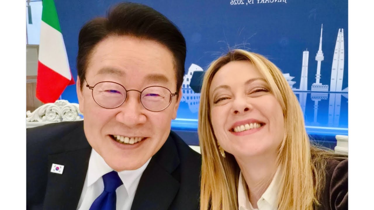 GIORGIA MELONI A SEUL: DICHIARAZIONI CONGIUNTE CON IL PRESIDENTE COREANO  LEE JAE-MYUNG