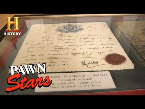 BIG LOSS on FAKE Napoleon Letter *STUNNING FORGERY* (Season 8) | Pawn Stars