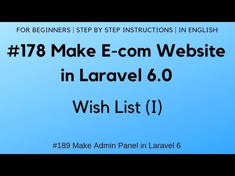 172 Make E com Website in Laravel 6 | Export Products Excel with Headings | Maatwebsite 3 1