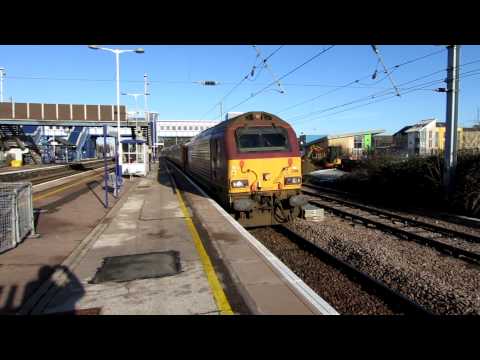 Derby Test Train with 67016/15 14/1/2014