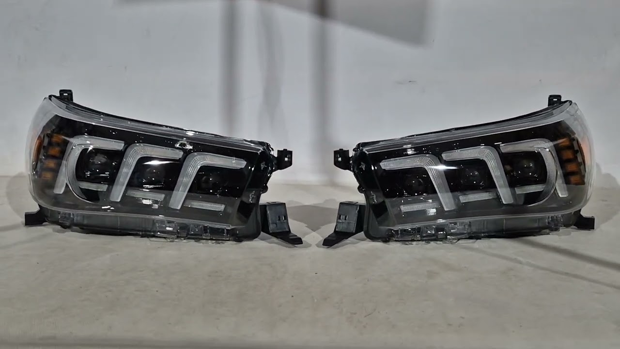 Передние Фары Lexus-Design V2 2015-2019 (2 шт) Video 1