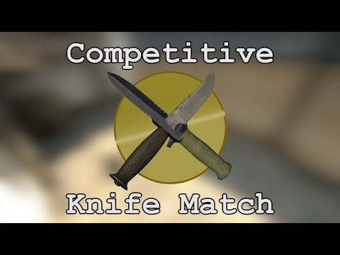 CS:GO Competitive Knife Match - 5v5 Knives Only!!