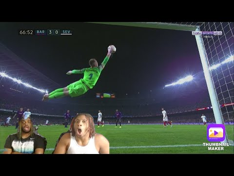 First Time Reacting to Marc-André ter Stegen - Craziest Saves Ever!