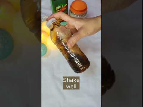Use bottle to make iced latte without machine in a minute!!!!