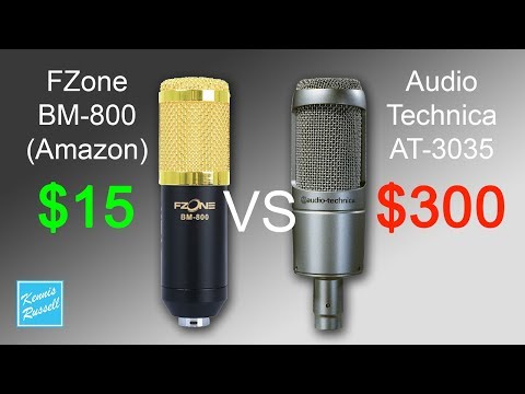 Audio-Technica AT3035 Large Diaphragm Cardioid Condenser Microphone 2010s - Silver image 7