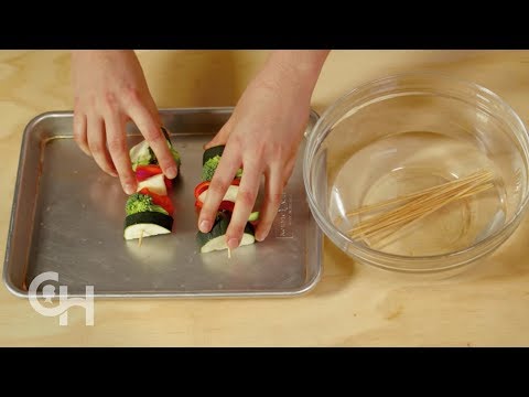 Anti-inflammatory Recipes: Roasted Veggie Kabobs