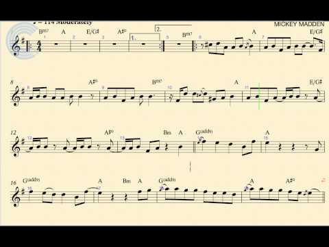 Oboe - Makes Me Wonder - Maroon 5 - Sheet Music, Chords, & Vocals
