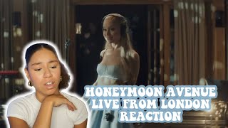 HONEYMOON AVENUE - ARIANA GRANDE (LIVE FROM LONDON) REACTION