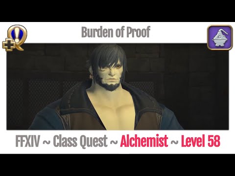 FFXIV Alchemist Class Quest Level 58 ~ Heavensward ~ Burden of Proof