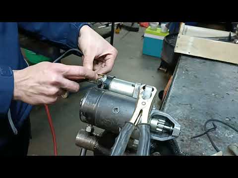 HOW TO CHECK A STARTER MOTOR