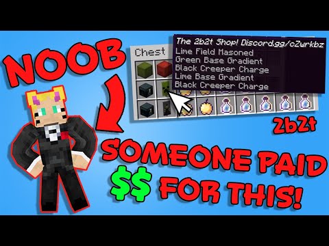I stole a shop order on 2b2t !! | 2b2t episode 1