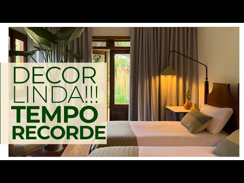 TRANSFORMAÇÃO TOTAL - DECOR LINDA EM TEMPO RECORDE EM PLENO PARAÍSO - DECORAÇÃO ARTESANAL AFETIVA