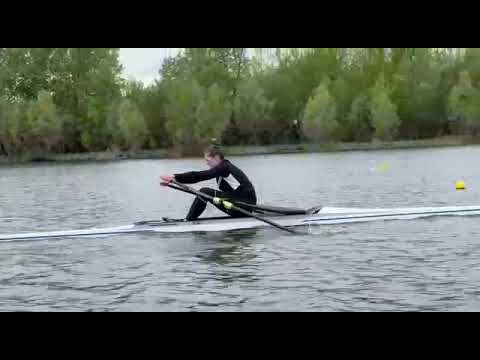 Азиза Нафиева (Казань) Тренировка на новой одиночке Filippi F44 