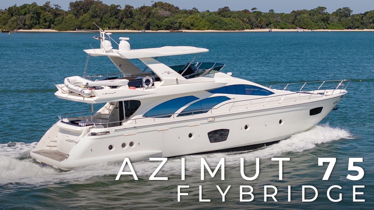 2006 Azimut 75 Flybridge video thumbnail