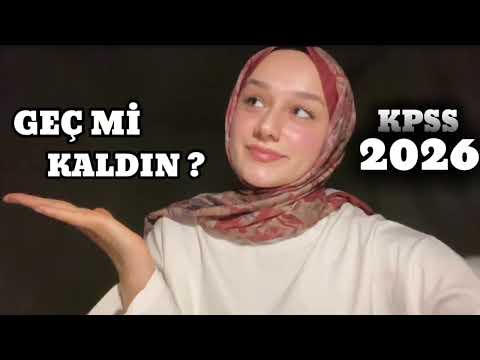 KPSS’ye Şu An Başlasan Gerçekten Yetişir mi?
