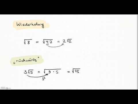 Teilweises Wurzelziehen "rückwärts"