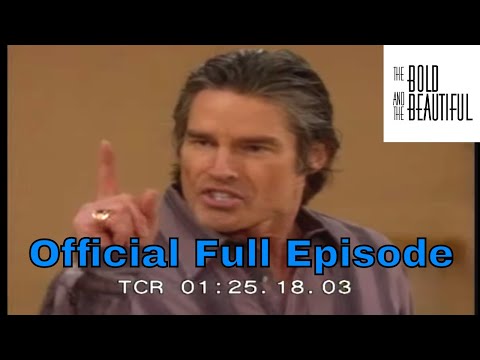 Bold and  Beautiful S18 E180 - Ridge leaves Stephanie with a Threat