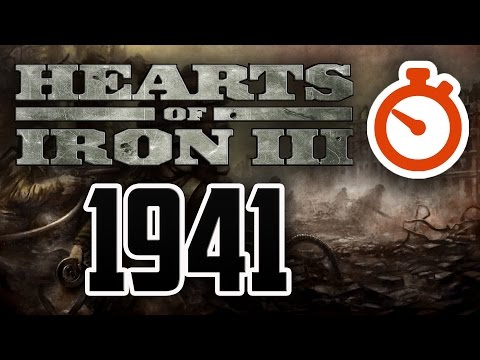Hearts Of Iron 3 Timelapse - Operation Barbarossa 1941 - Scenario