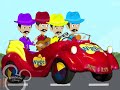 The Mariachi Wiggles Beep Beep Gránde Rojo Coche 2006 Playhouse Disney Version 9 12 2007