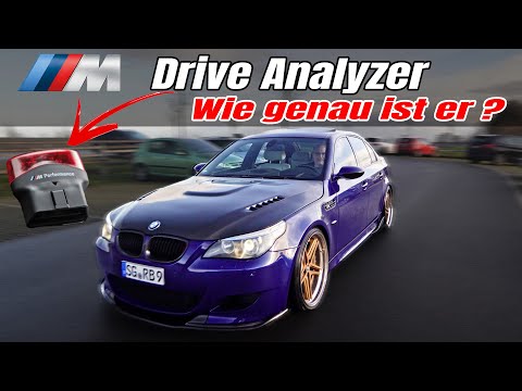 Zeiten messen im BMW M5 V10 Carbon Monster! BMW M Performance Drive Analyser