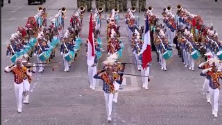 Download lagu Keren Parade Militer Indonesia 🇮🇩 Di Acara Bastille Day Perancis mp3