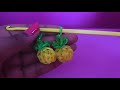Loom Less Pineapple Charm 🍍 ( Hook Only)