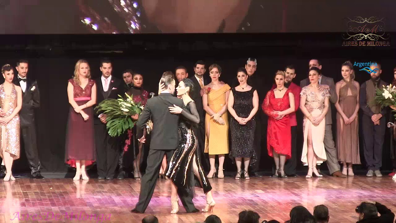El baile del campeon mundial tango escenario 2018  Dmitry Vasim Sagdiana Hamzina Rusia