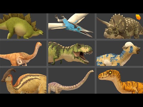 All the Dinosaurs of Isla Sorna