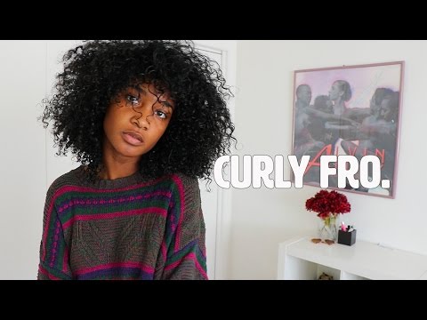 My Natural Hair Curly Fro Tatyana Ali
