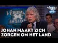 Johan maakt zich zorgen om Nederland: 'De politievakbond is witheet!' | VERONICA INSIDE